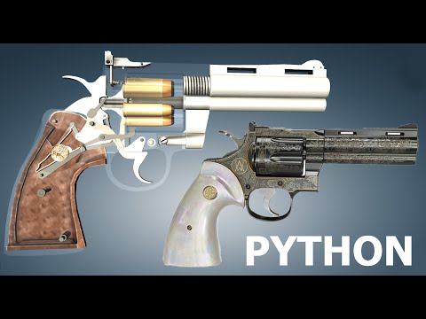 How a Colt Python .357 Magnum Works