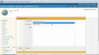 Saving Articles to Virtual Folders in EBSCO Databases