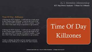 ICT Mentorship Core Content - Month 12 - Intraday Top Down Analysis