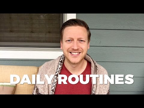 English Lesson: Daily Routine Using Would (Real Examples)