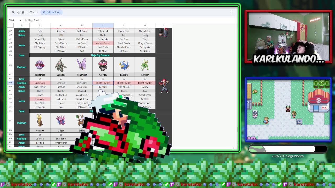 VAMOS | POKÉMON EMERALD KAIZO NUZLOCKE [DIA 9] | !captura !video