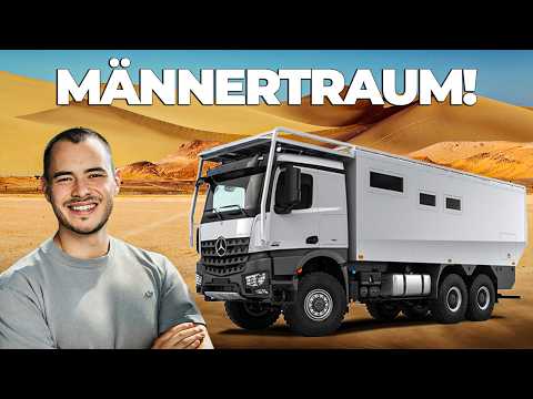Motorhome for real men! Mercedes 6x6 from KRUG