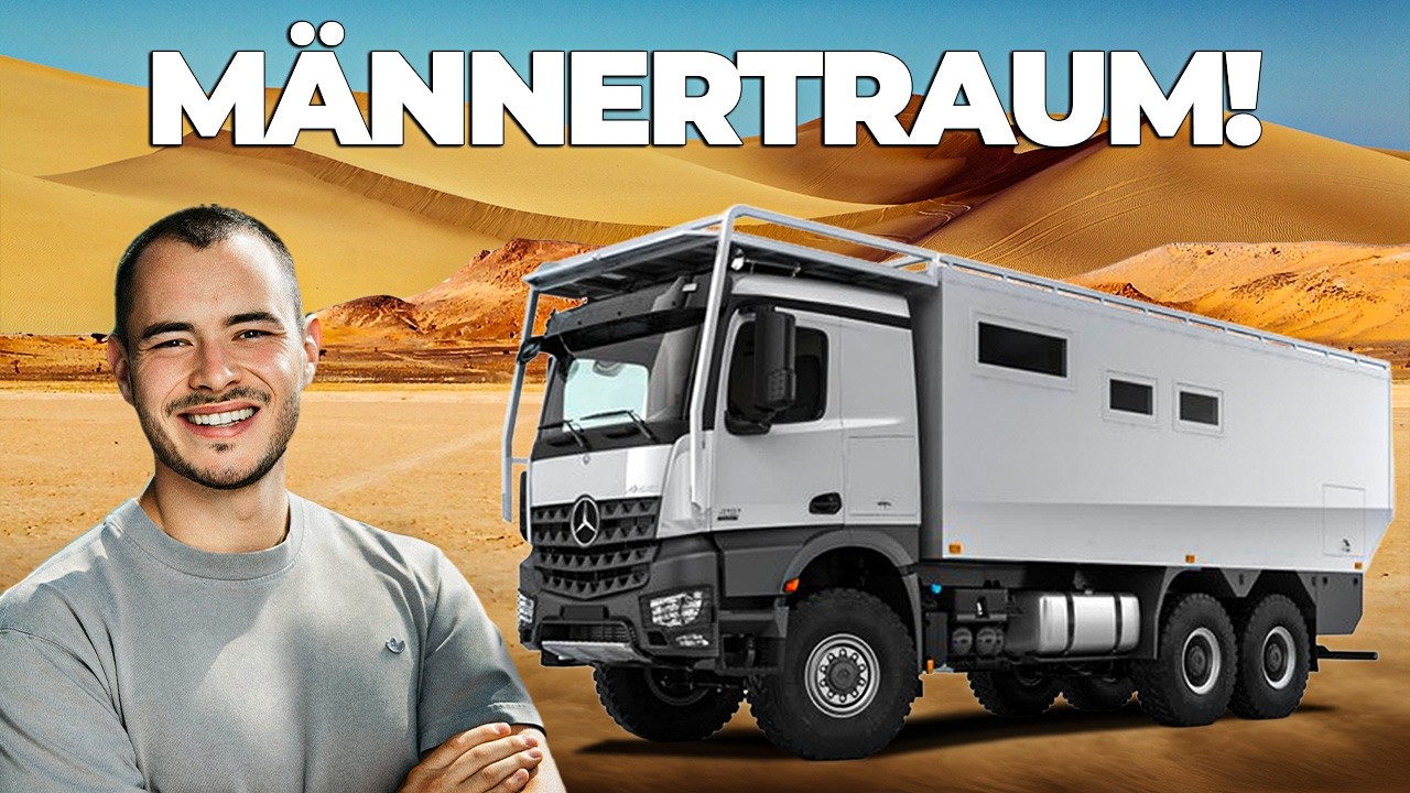 Wohnmobil für echte Männer! Mercedes 6x6 von KRUG