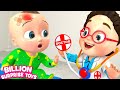 Baby Johnny pretend playing with doctor- BillionSurpriseToys Nursery Rhymes, Kids Songs