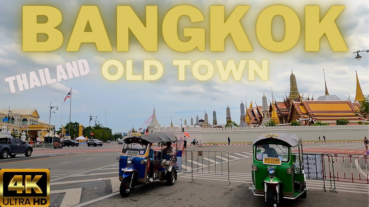 AVOIDING SCAMS in BANGKOK's OLD TOWN pt. 1 - Thailand 🇹🇭 4K