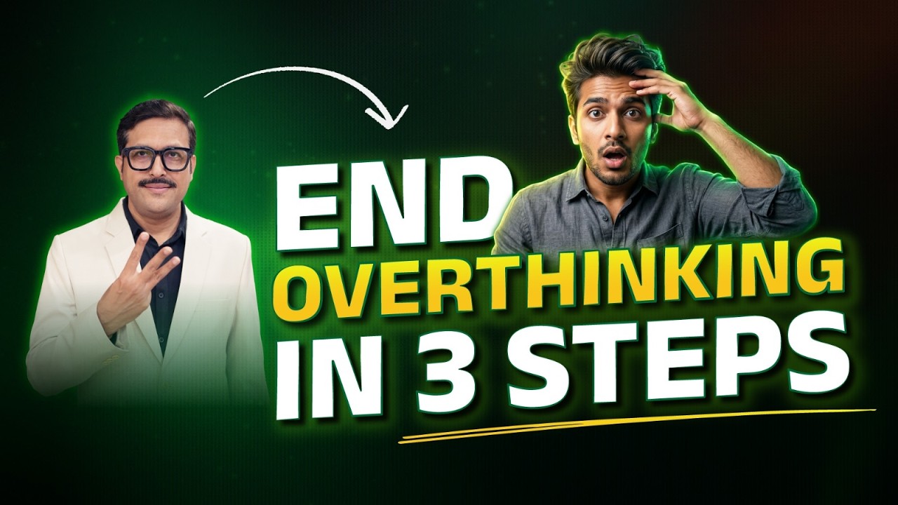 How to Stop Overthinking & Reduce Anxiety | Dr. Anand Patil - YouTube