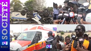Accident au Rond-Point EMG: Capitaine Aissatou Keita des sapeurs fait le bilan