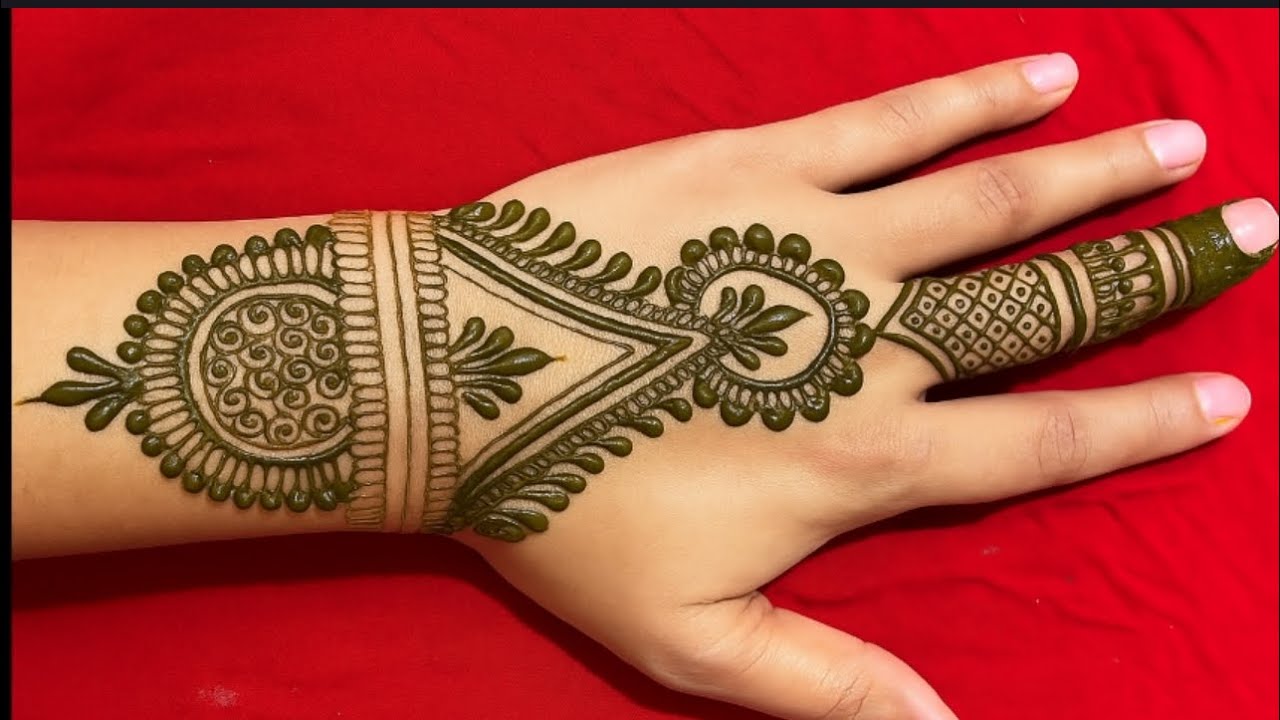 Simple and easy mehndi design/ latest Stylish Mehndi design/ simple mehndi designs/ mehndi designs 
