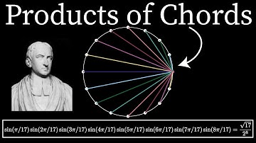 Products of Chords in a Circle (math visualization)