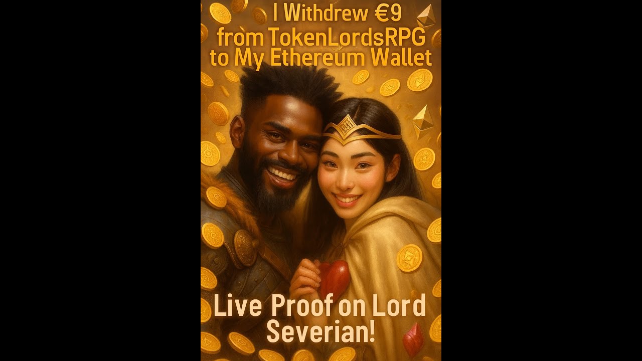 €9 Withdrawn to My ETH Wallet – TokenLordsRPG Live Proof 