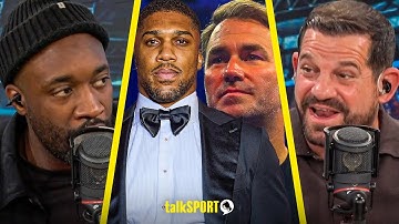 "It Stops Traffic!" talkSPORT Boxing REACTS to Eddie Hearn claim on next fight for Anthony Joshua