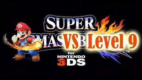 Super Smash Bros for 3DS Gameplay (Mario vs Level 9 CPU)