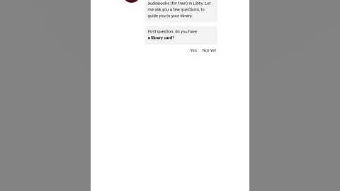 Logging into Libby for the first time