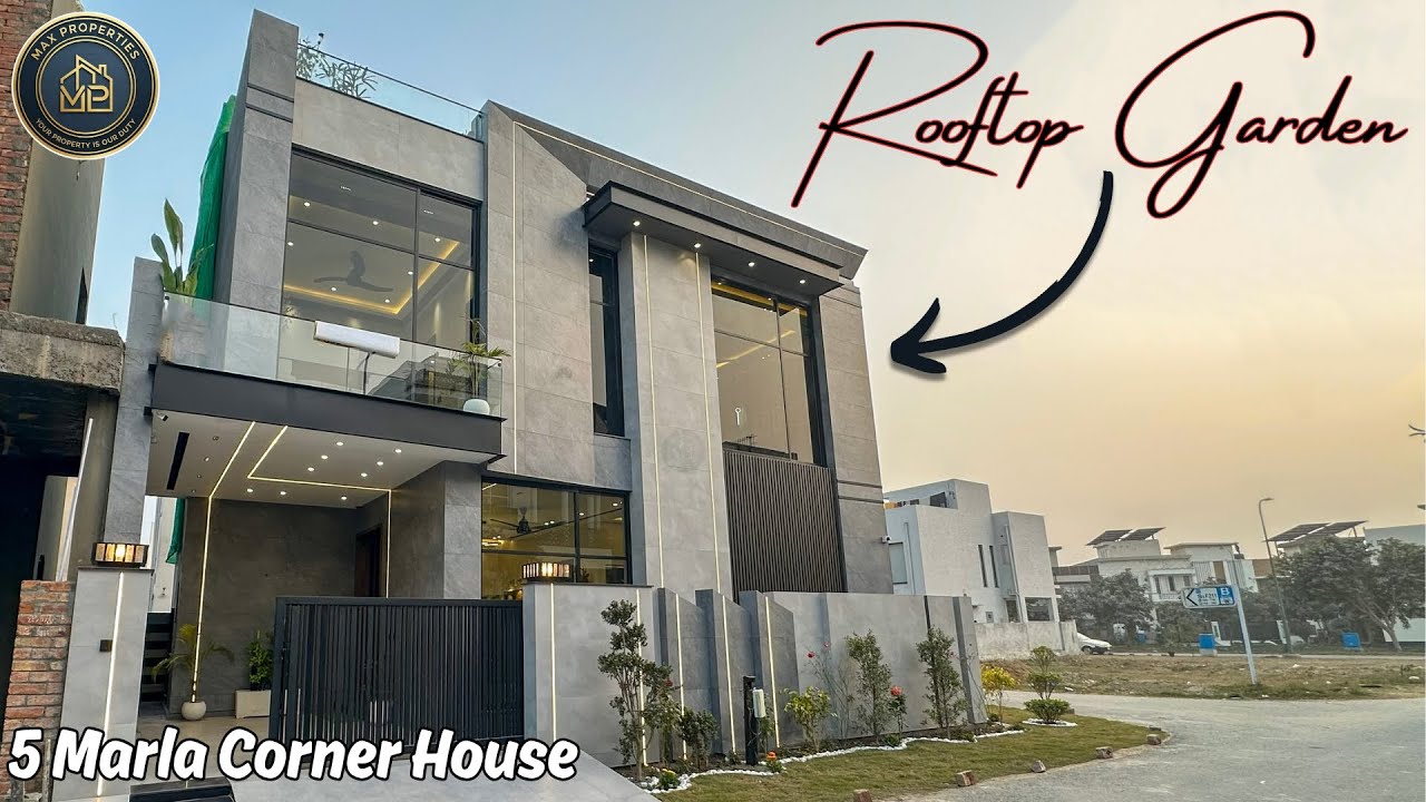 You Won’t Find a Better 5 Marla Corner House in DHA Lahore | Ultra Modern