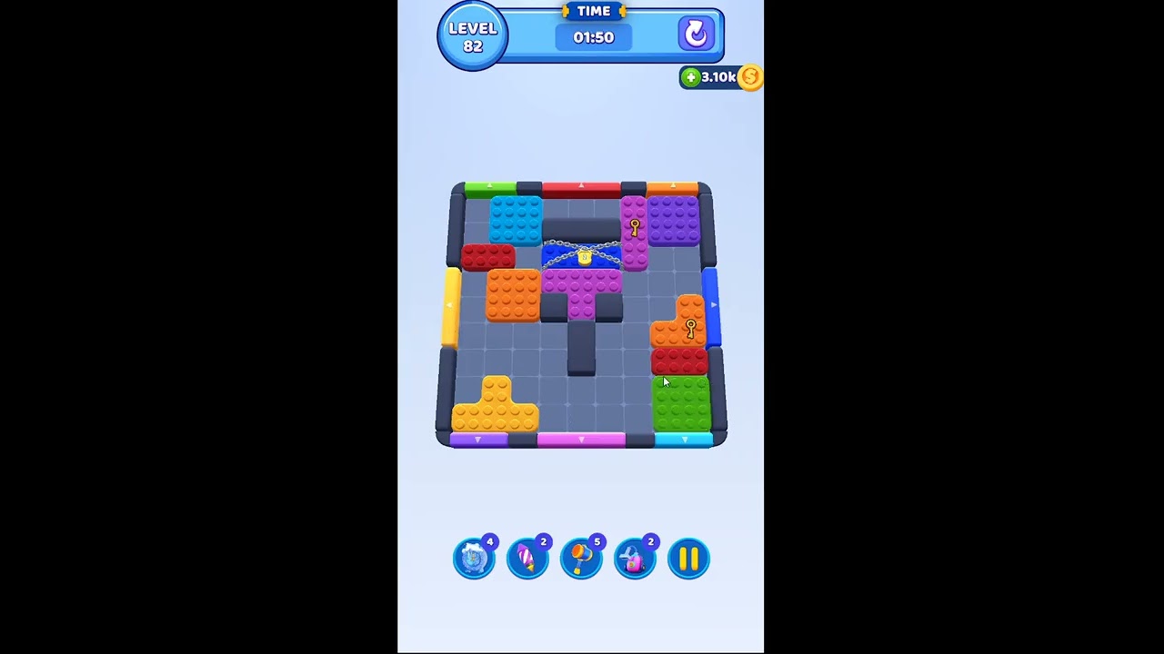 Color Block Jam Level 81 Gameplay Walkthrough - NO BOOSTERS