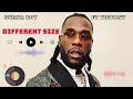 Burna Boy - Different Size Ft Victony  [Official Audio Slide]