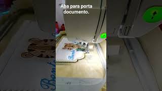 Aba para Porta Documento do Bebê 