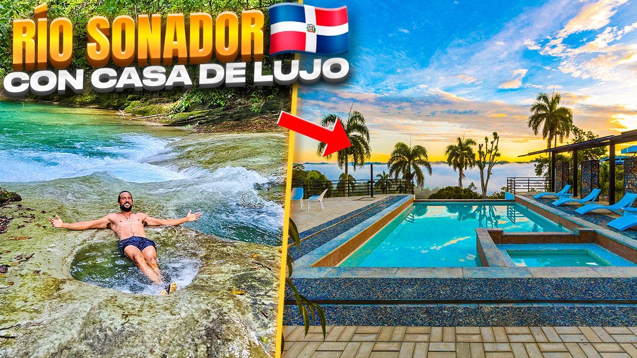 Así son Los JACUZZIS del RÍO SONADOR en YASICA 🇩🇴 | No CREERÁS donde DORMIMOS