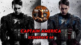 Captain America Scenepack 4K 1-St And 2-Nd Movie