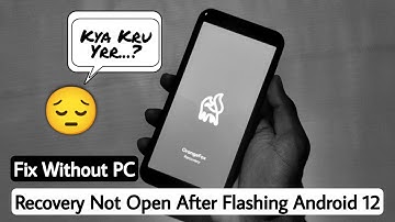 How To Fix Twrp Recovery Not Opening | Custom Recovery Stuck On Boot Screen