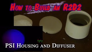 R2D2 PSI PVC Housing and Cutting Board as a Diffuser.