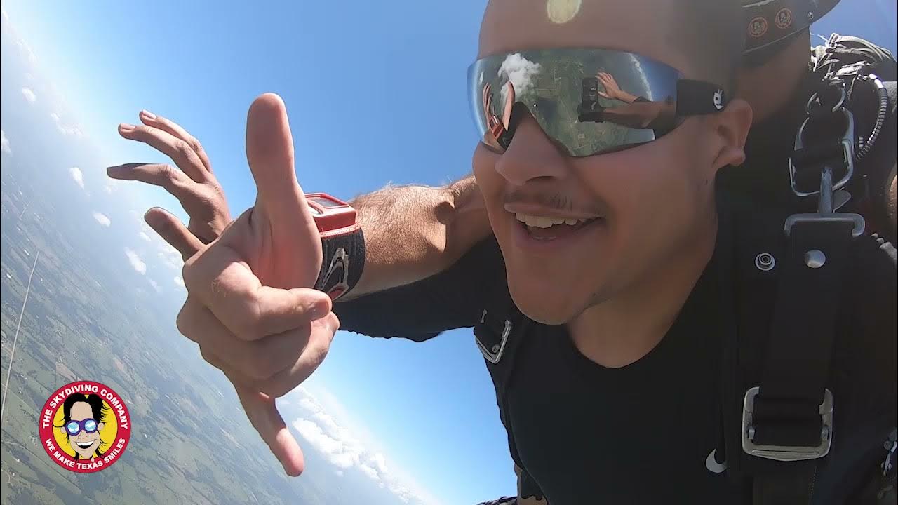 Tandem Skydiving Derrick from Clearwater, FL YouTube