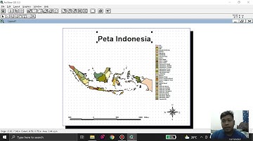 Tutorial ArcView GIS 3.3(Menampilkan file .shp, membuat layout, membuat peta secara manual)