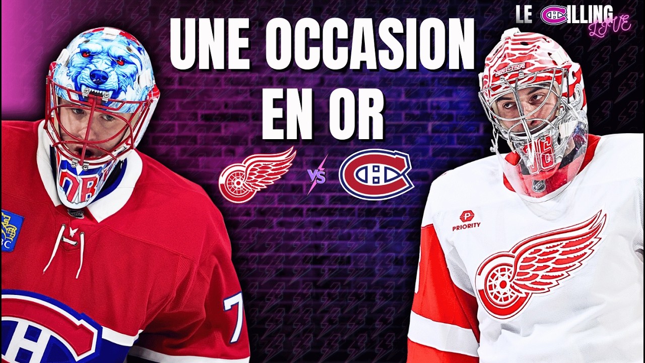 Le CHilling avec ton boy: Le CH peut faire mal aux Wings avec une victoire