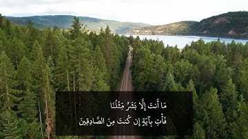 قراءة من سورة الشعراء من آية 141 حتى آية 159
