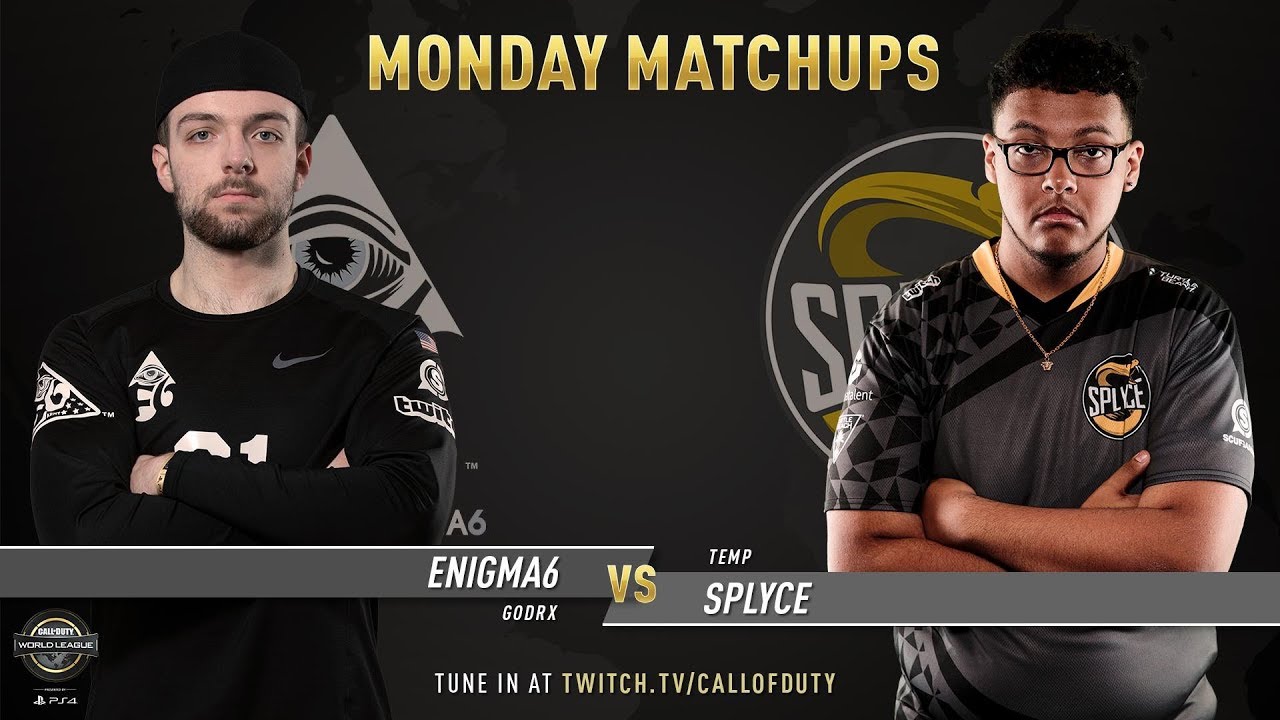 Enigma6 vs Splyce | CWL Pro League 2019 | Division B | Week 9 | Day 1