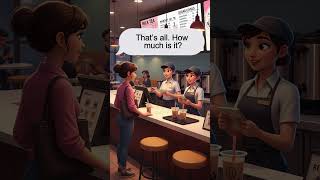 🧋 English Speaking Practice | Ordering Bubble Tea in English for Beginners! #shorts