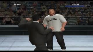 WWE Smackdown Vs Raw 2008 (PS2) - Shane McMahon Mirror Match Hack @jourdansockey