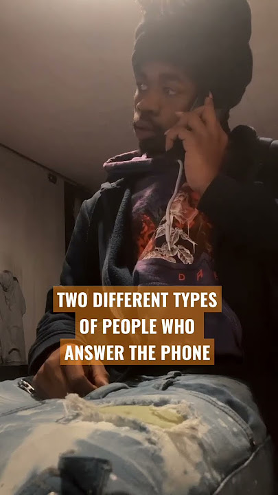 Answering Scam Calls Be Like