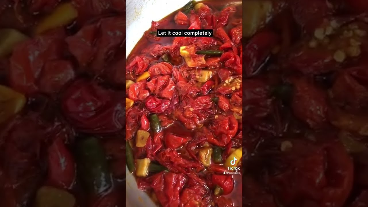 How To Make Extremely Spicy Naga Sauce Recipe Bengali African Africa Nagachilli