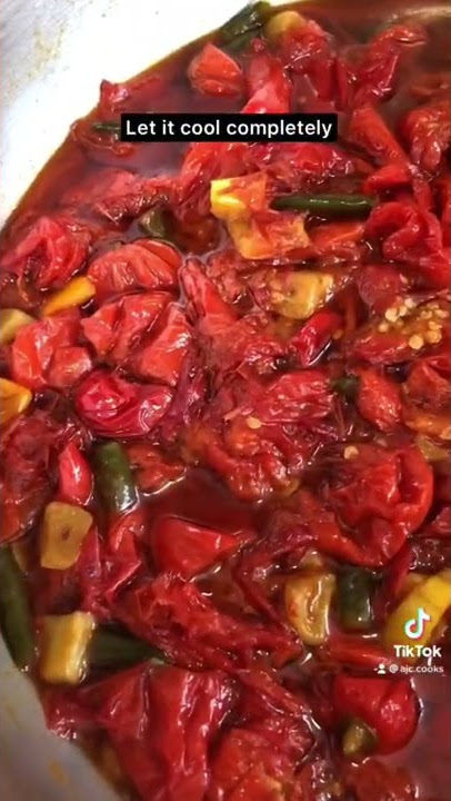 How to make extremely spicy naga sauce #recipe #sauce #bengali #african #africa #nagachilli