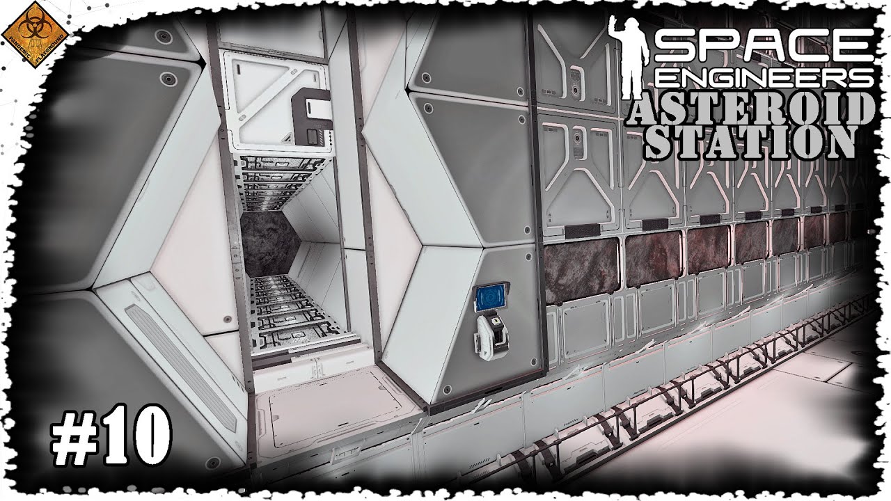 Testing A Room Design! | Asteroid Station | Space Engineers Time Lapse ...
