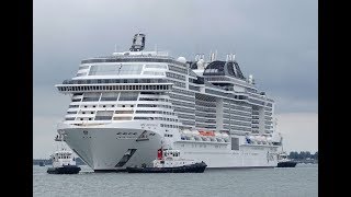 - le msc grandiosa est 3ème plus gros paquebot d'europe en 2019, et
6ème au monde. il prendra large 31 octobre quittant ...