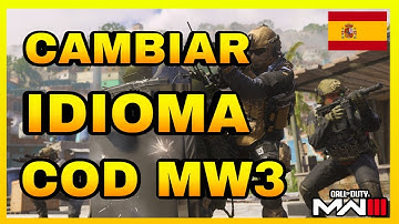 Cómo Cambiar Idioma en COD MW3 Modern Warfare 3 en PS4, PS5, Xbox One, Xbox Series S/X, Guía, Truco