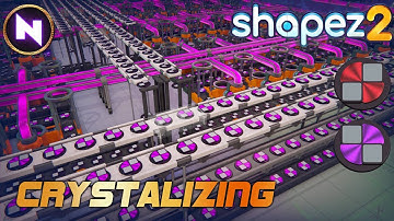 CRYSTAL GENERATOR; Hard Design Challenge | 14 | Shapez 2 | Lets Play / Tutorial