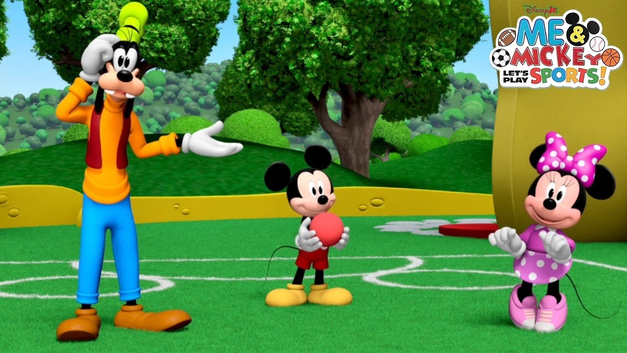 Me & Mickey: Let's Play Sports with ESPN: Mickey, Minnie, & Goofy Play Throw & Roll with You |Review