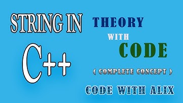 Strings in C++ | Complete String Concept | Theory + Implementation | 2022 Tutorial