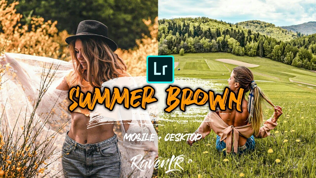 Free Lightroom Mobile Preset Summer Brown - YouTube