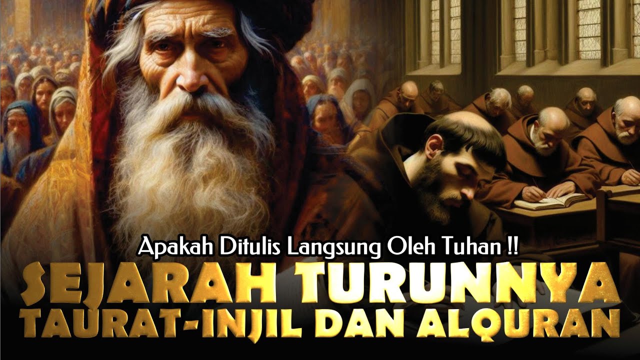 Sejarah Turunnya Alquran, Taurat Dan Injil | Mana Yang Langsung Ditulis Oleh Allah ?