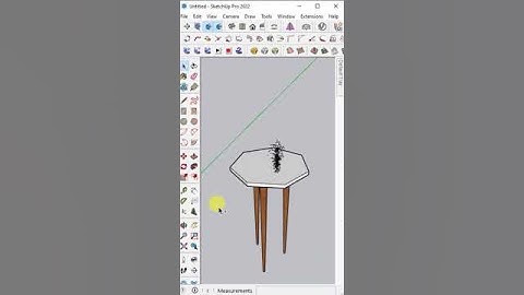 Side Table #sketchup #shorts