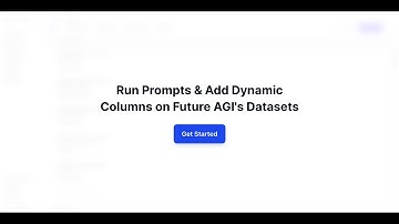Run Prompts & Add Dynamic Columns on Datasets using Future AGI