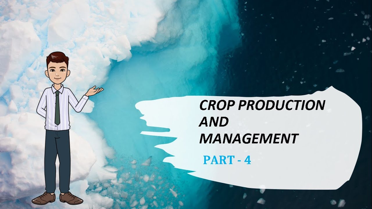 Crop production and management 4 Worksheet included in description