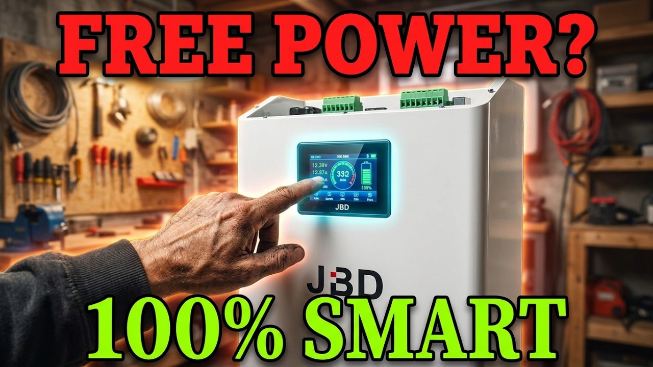 SAVE Thousands - Build your own home solar battery backup! JBD DIY ...