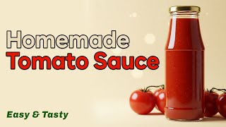 Tomato Sauce Perfection: A User-Friendly Guide | Homemade Tomato Sauce Perfection