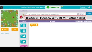 Lesson 3: Programming with Angry Birds
