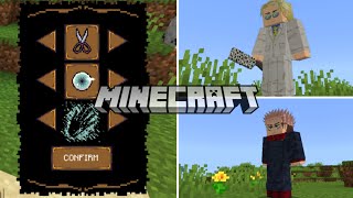 Nova Addon de JUJUTSU KAISEN para o Minecraft PE 1.21+ | Bedrock addon